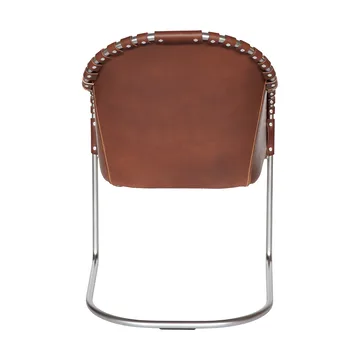 Ingo armchair - Cognac-matte chrome - Källemo