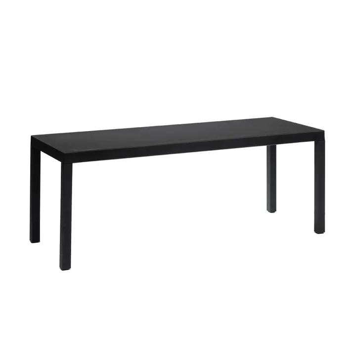 Non bench - Black, pure rubber - Källemo