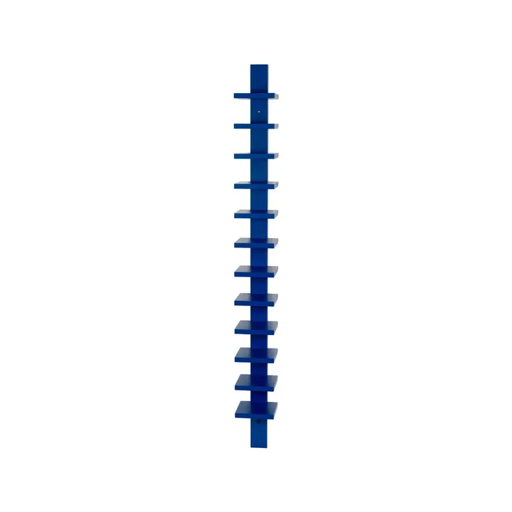 Pilaster wall shelf - Blue stained - Källemo