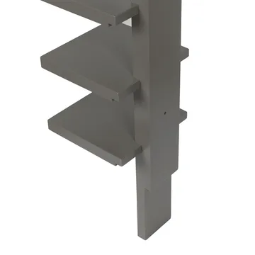 Pilaster wall shelf - Gray stained - Källemo