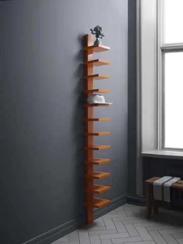 Pilaster wall shelf - Sea buckthorn high gloss - Källemo