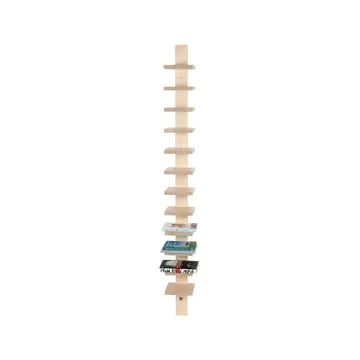 Pilaster wall shelf - Soap-treated birch - Källemo
