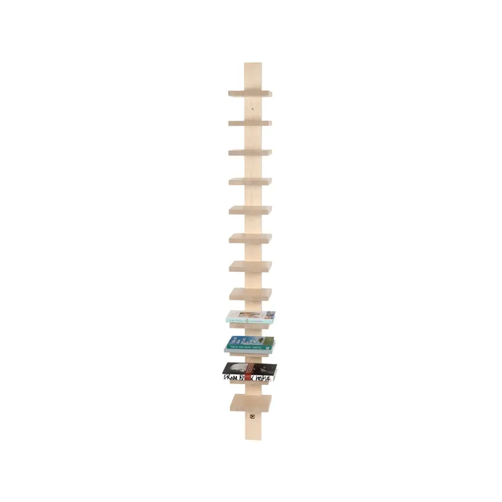 Pilaster wall shelf - Soap-treated birch - Källemo