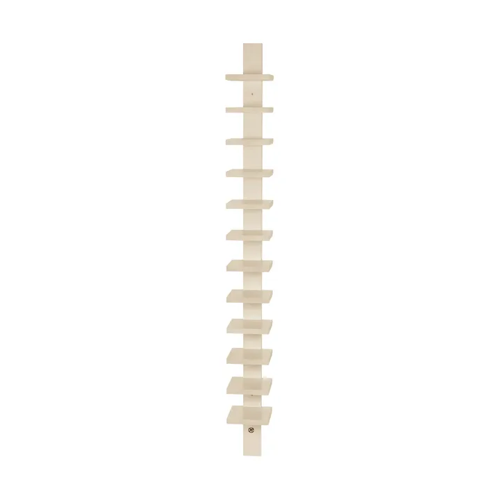 Pilaster wall shelf - Wheat high gloss - Källemo