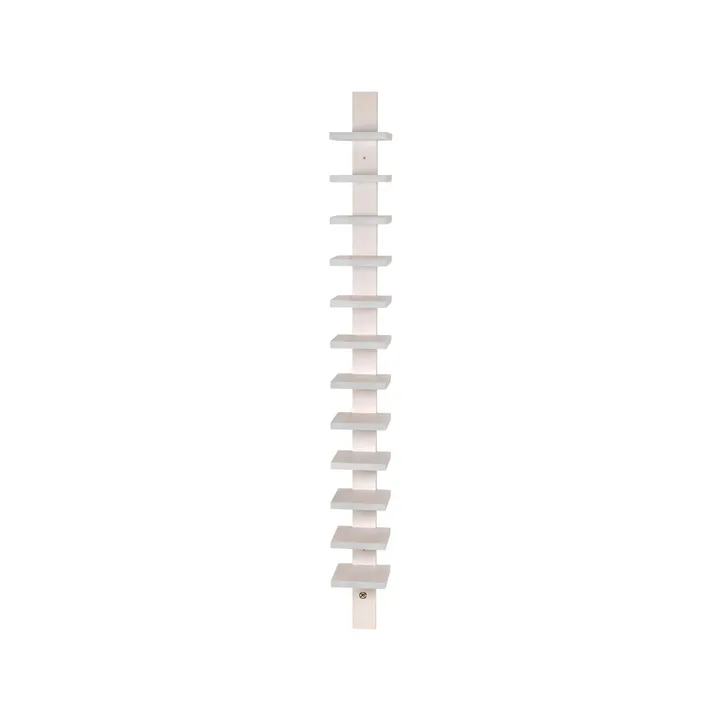 Pilaster wall shelf - White-washed birch - Källemo