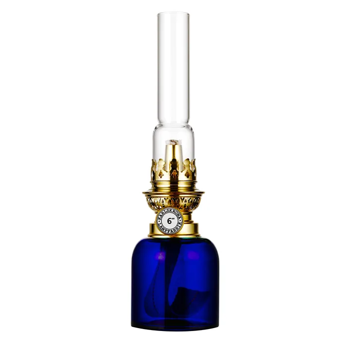 Koholmen paraffin lamp - Cobolt - Karlskrona Lampfabrik