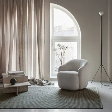 Dot Icon rug backing - Silver green 883 200x300 cm - Kasthall