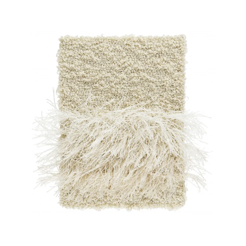 Feather Rug round, Swan 280 cm Kasthall