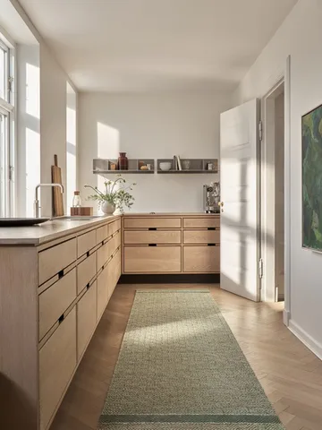 Goose Eye Anniversary rug - Minty fresh, 240x350 cm - Kasthall