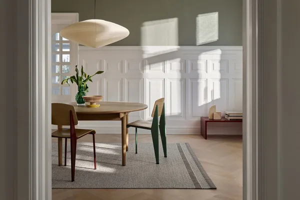 Goose Eye Anniversary runner rug, Soft pearl, 85x240 cm Kasthall