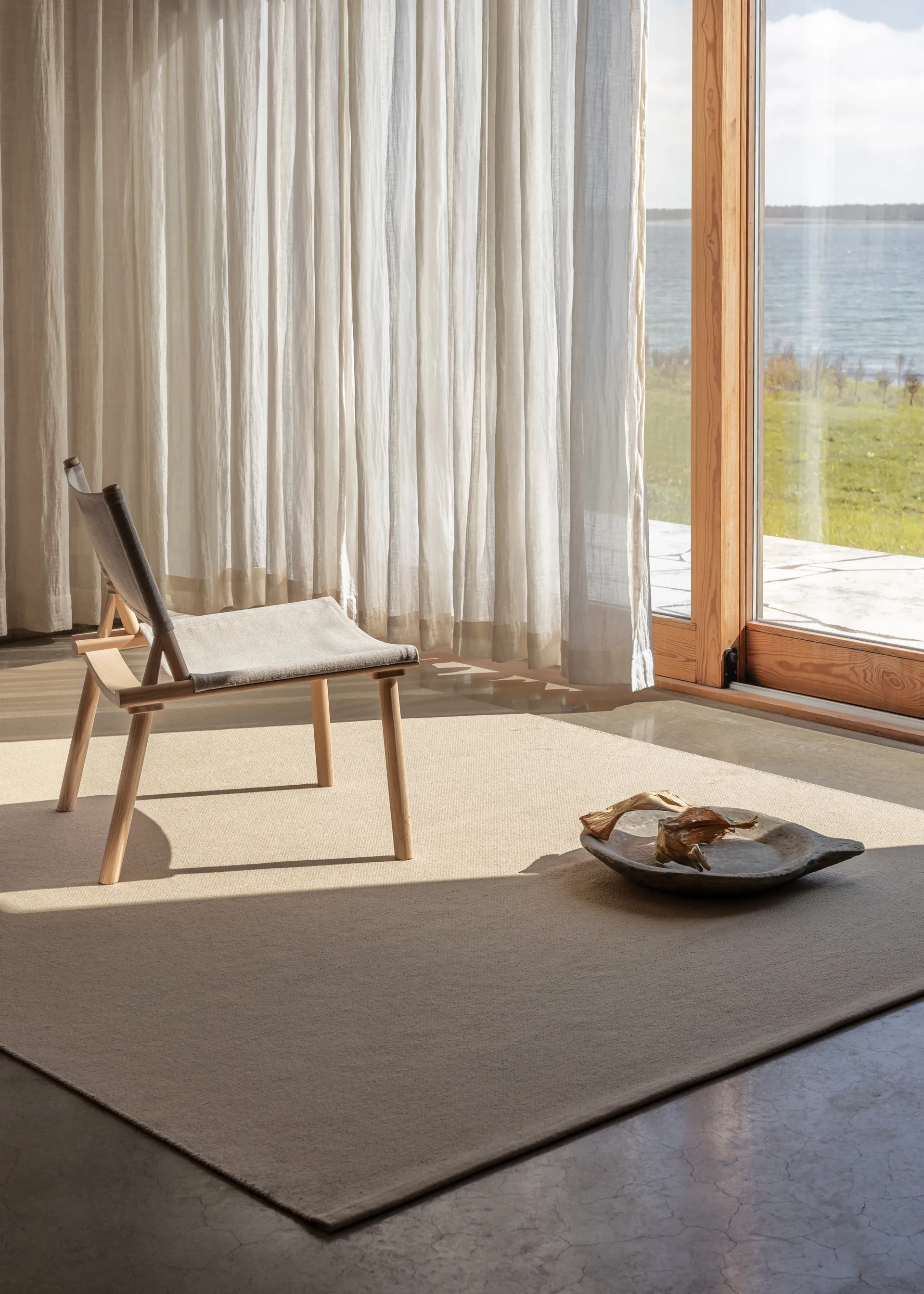 Grain rug, 195x300 cm, Straw 440 Kasthall