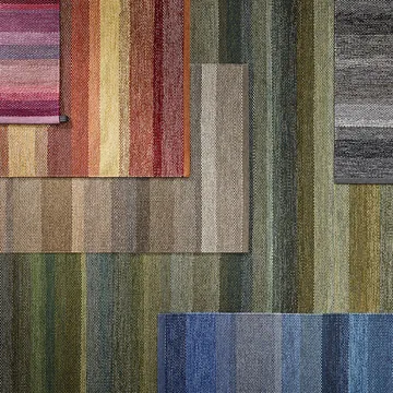 Harvest rug - Black-grey 240x170 cm - Kasthall