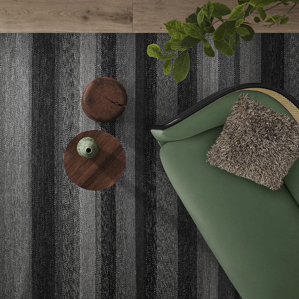 Harvest rug, Black-grey 300x200 cm Kasthall
