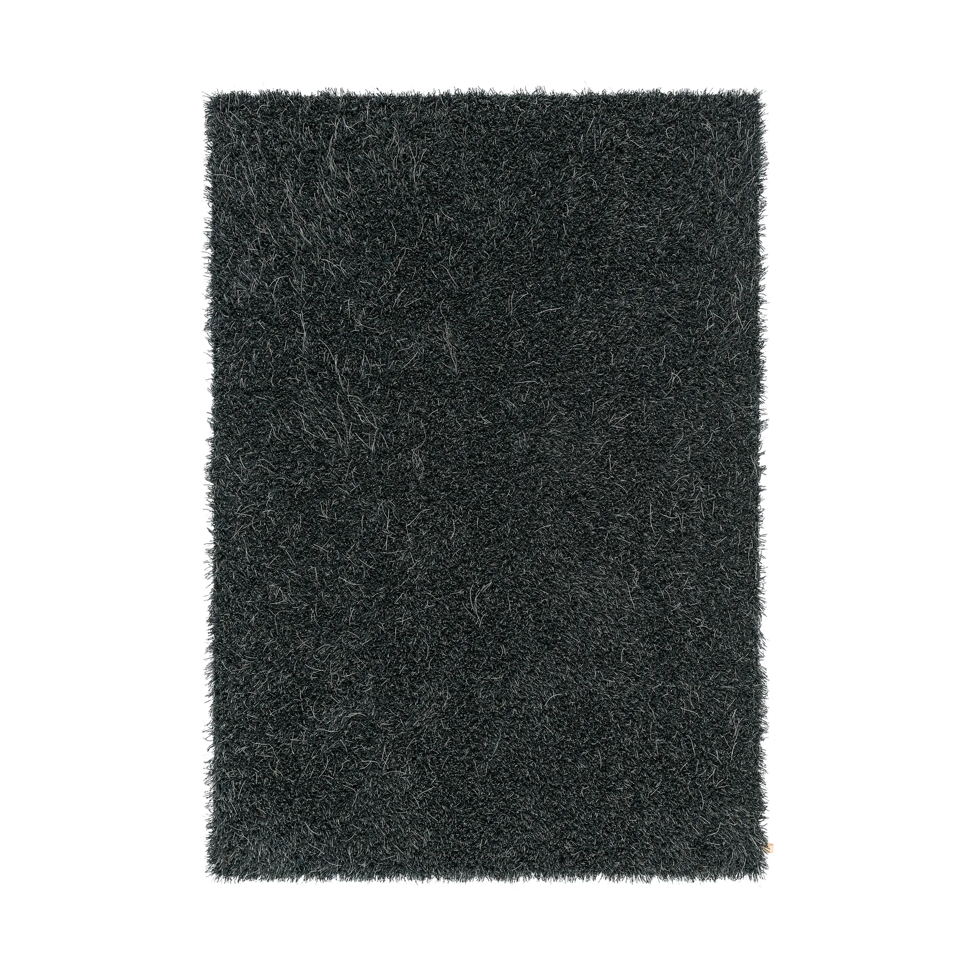 Moss rug round Ø240 cm, Blue iron Kasthall
