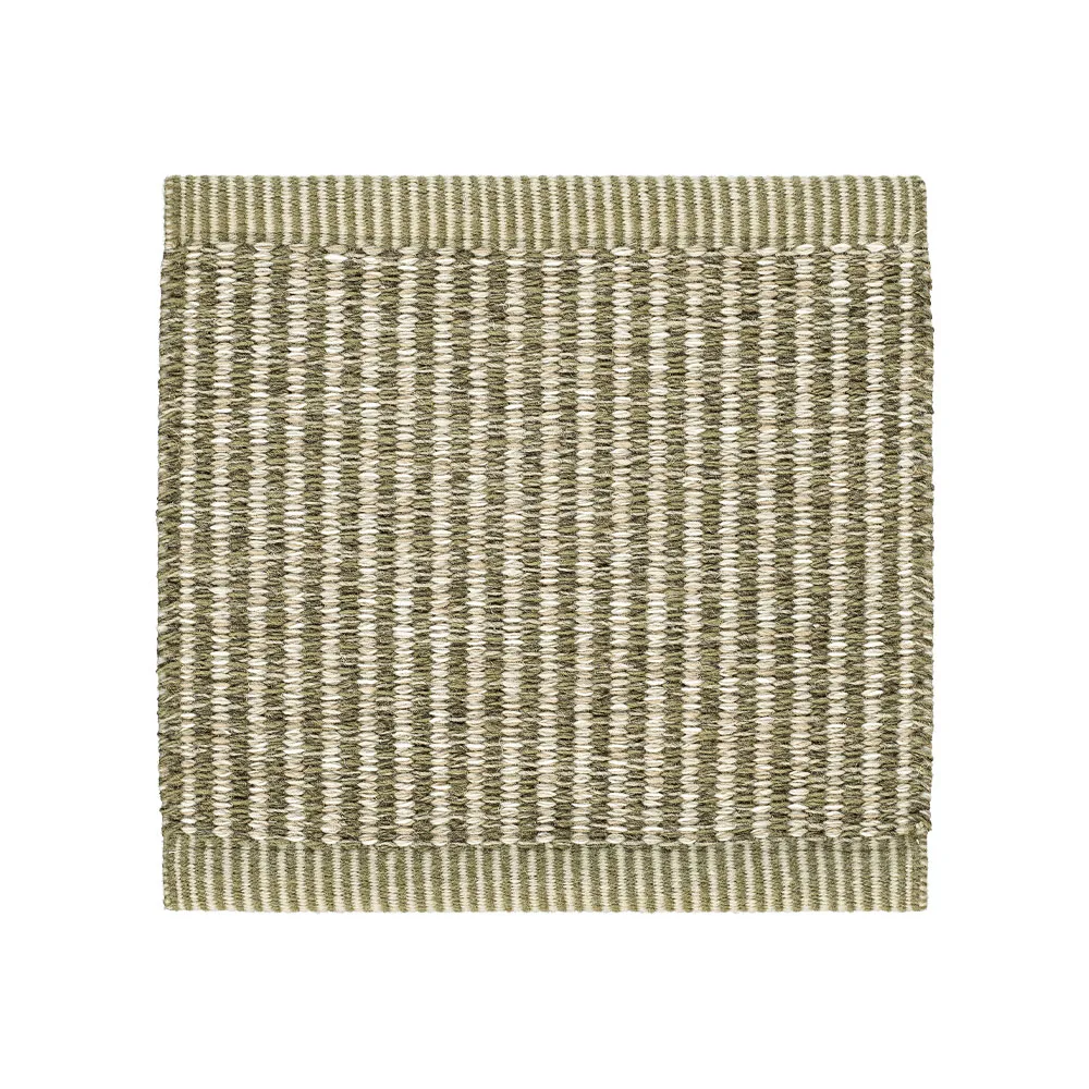 Stripe Icon hallway runner, Green field 383 90x250 cm Kasthall
