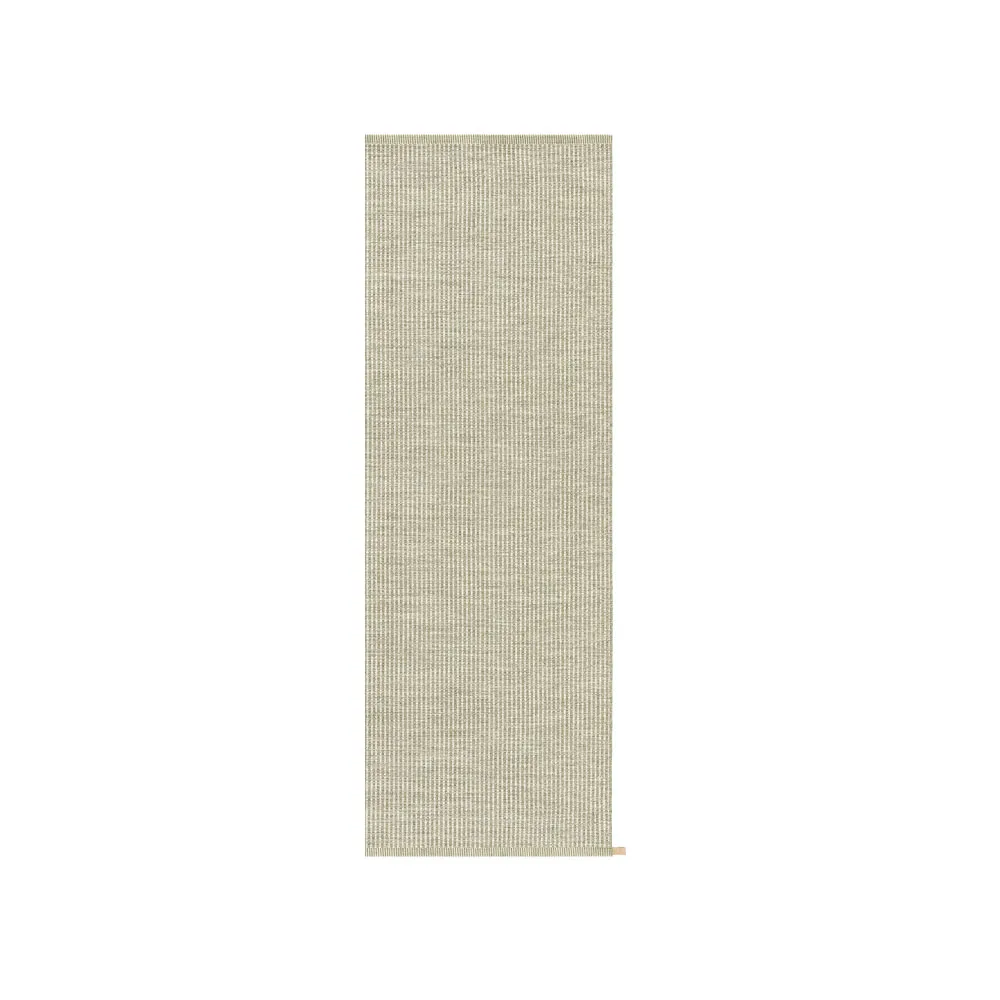 Stripe Icon hallway runner, Linen beige 882 90x250 cm Kasthall