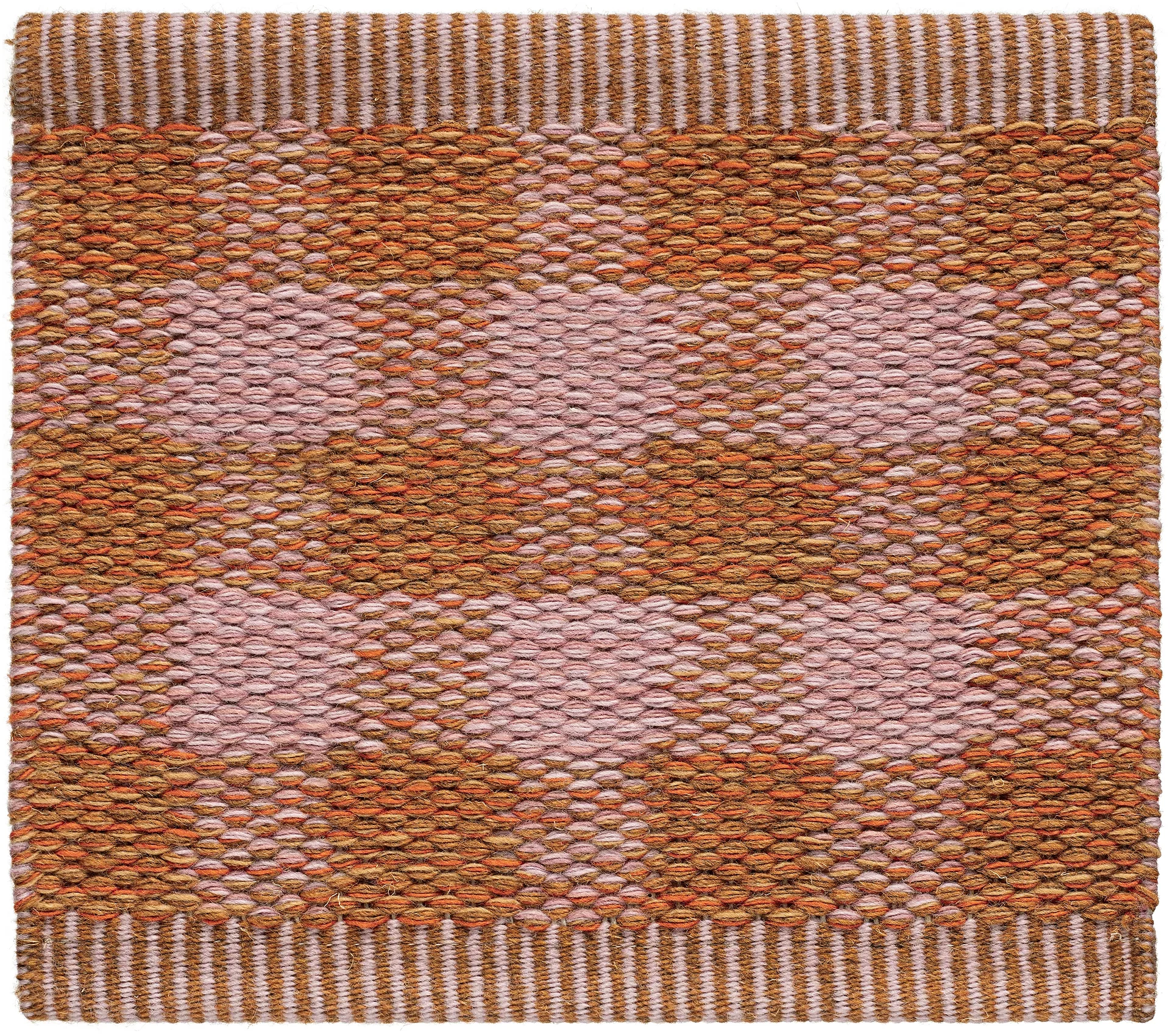 Vichy carpet 85x240 cm, Mango Peach 461 Kasthall