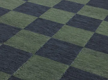 Allium Fox Trott rug - Dark Green, 200x300 cm - Kateha