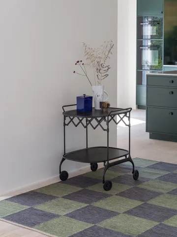 Allium Fox Trott rug - Dark Green, 200x300 cm - Kateha