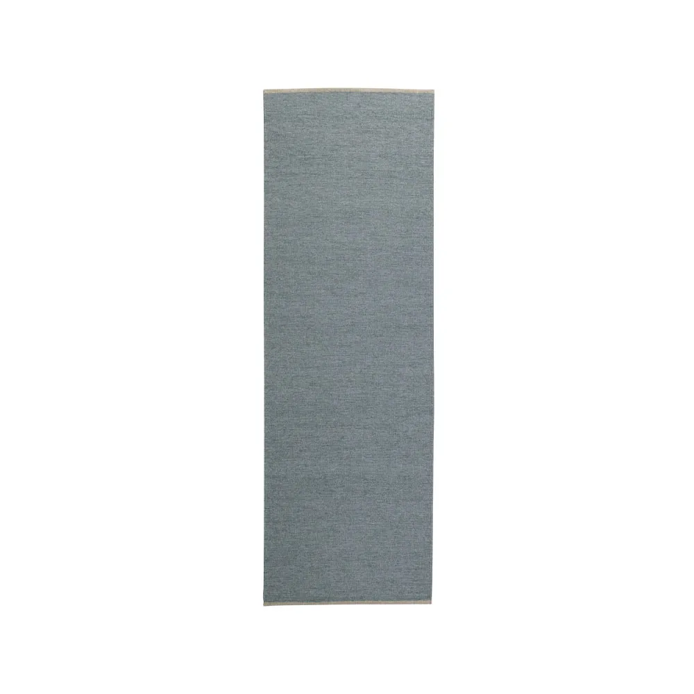 Allium hallway carpet 80 x 250 cm, Silver blue Kateha
