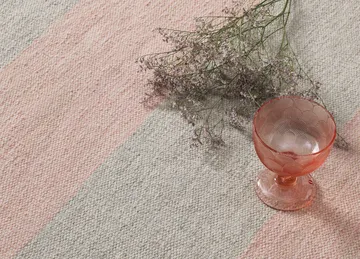 Allium Two Step runner rug - Powder, 250x80 cm - Kateha