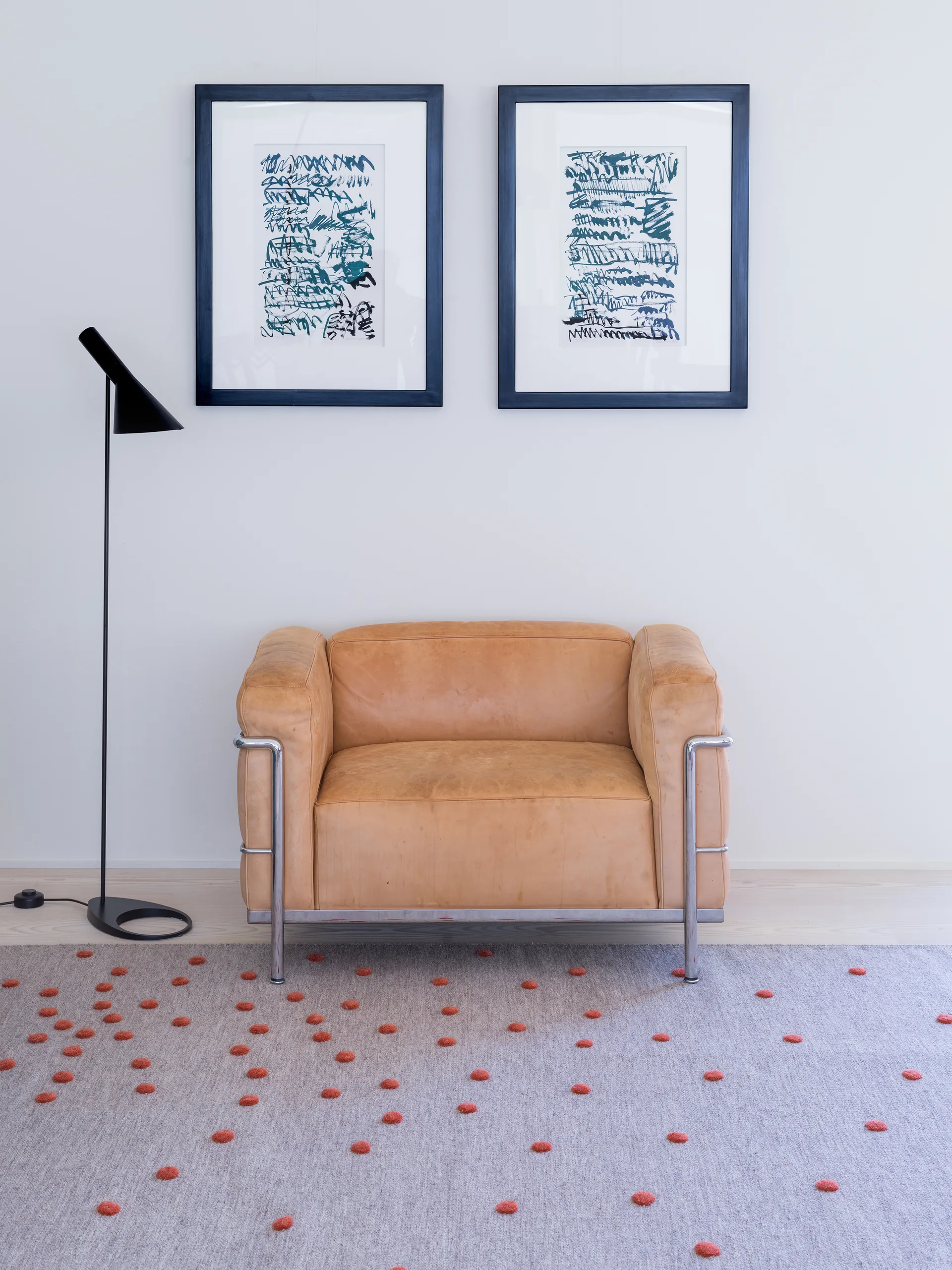 Bula Rug, Coral, 170x240 cm Kateha