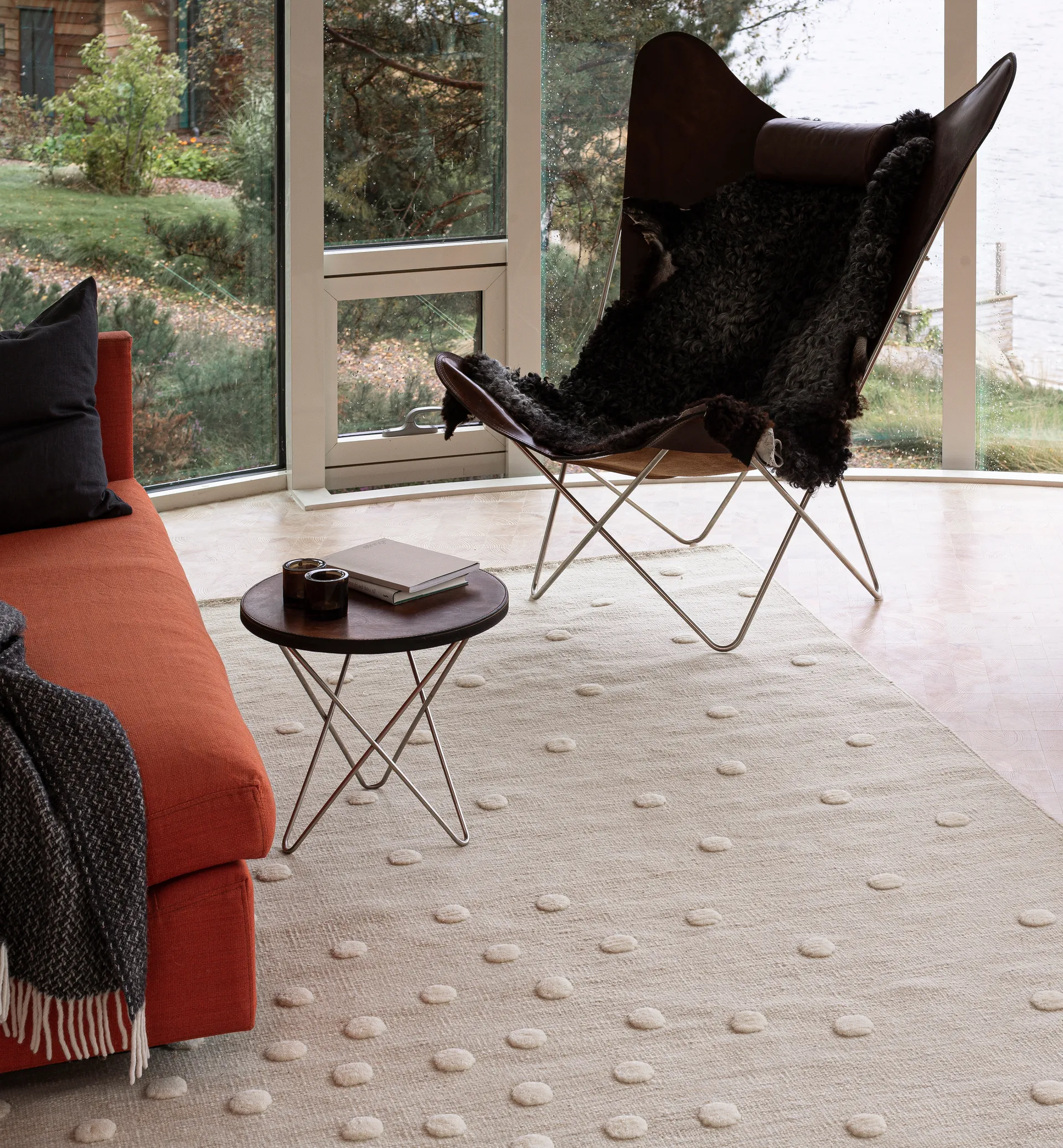 Bula Rug, White, 200x300 cm Kateha