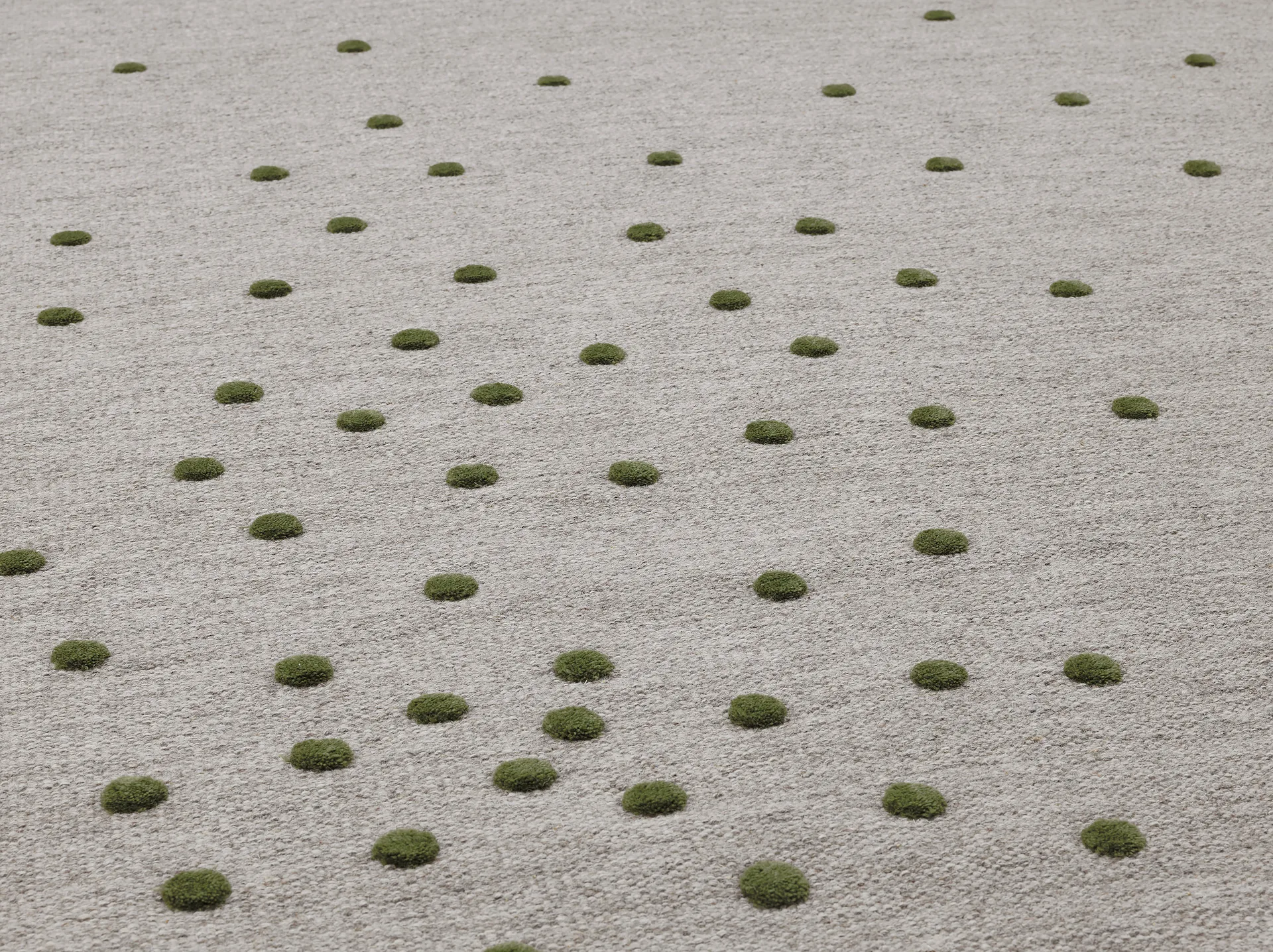Bula runner rug, Green, 80x250 cm Kateha