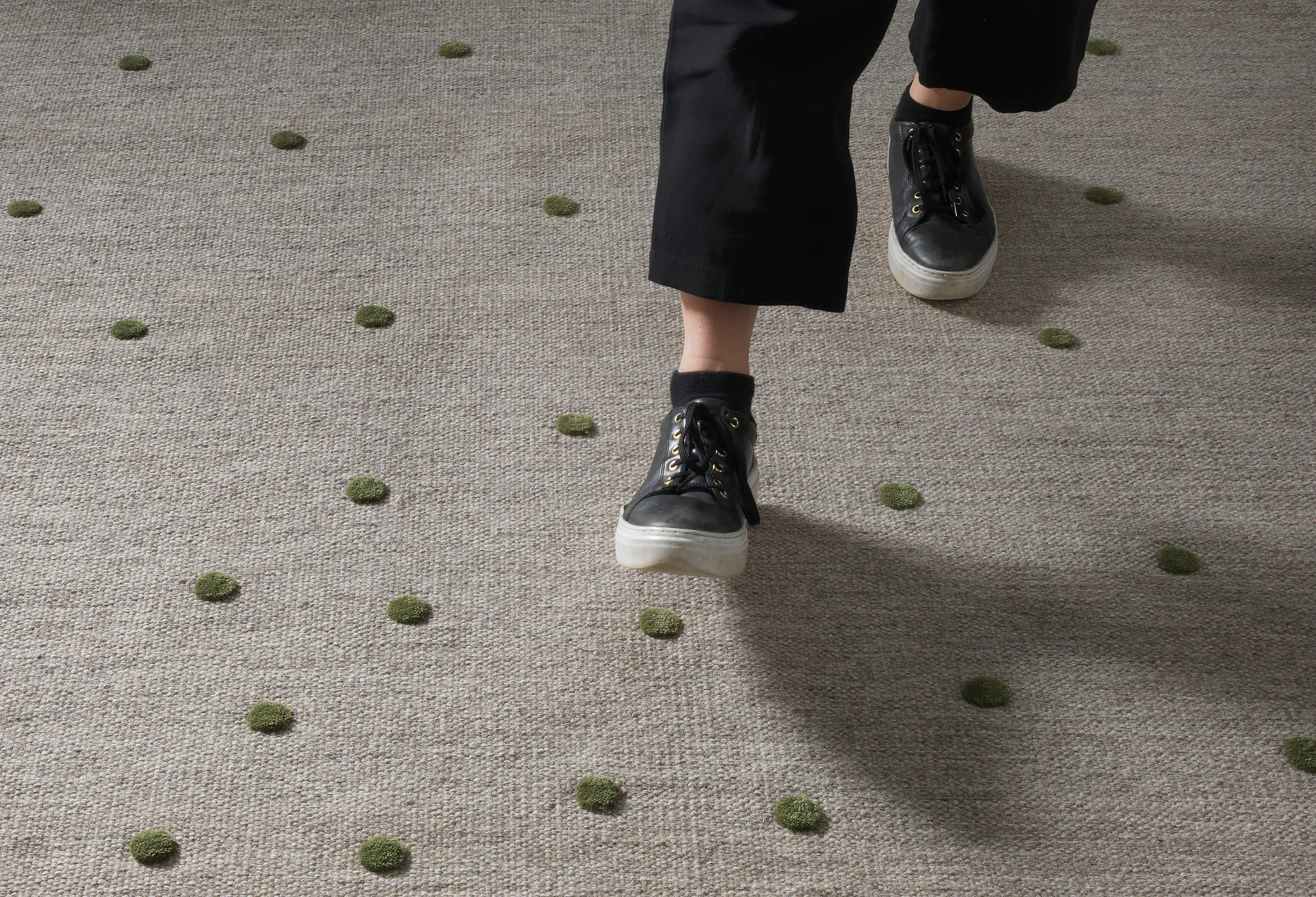 Bula runner rug, Green, 80x250 cm Kateha