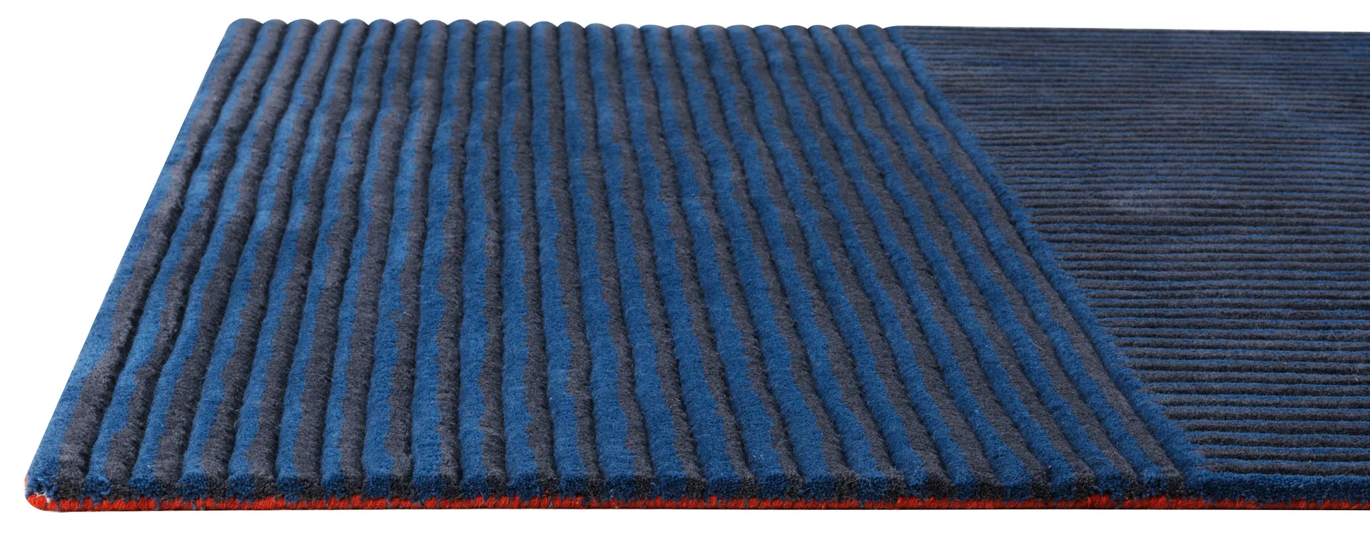 Dunes Straight rug, Blue, 200x300 cm Kateha