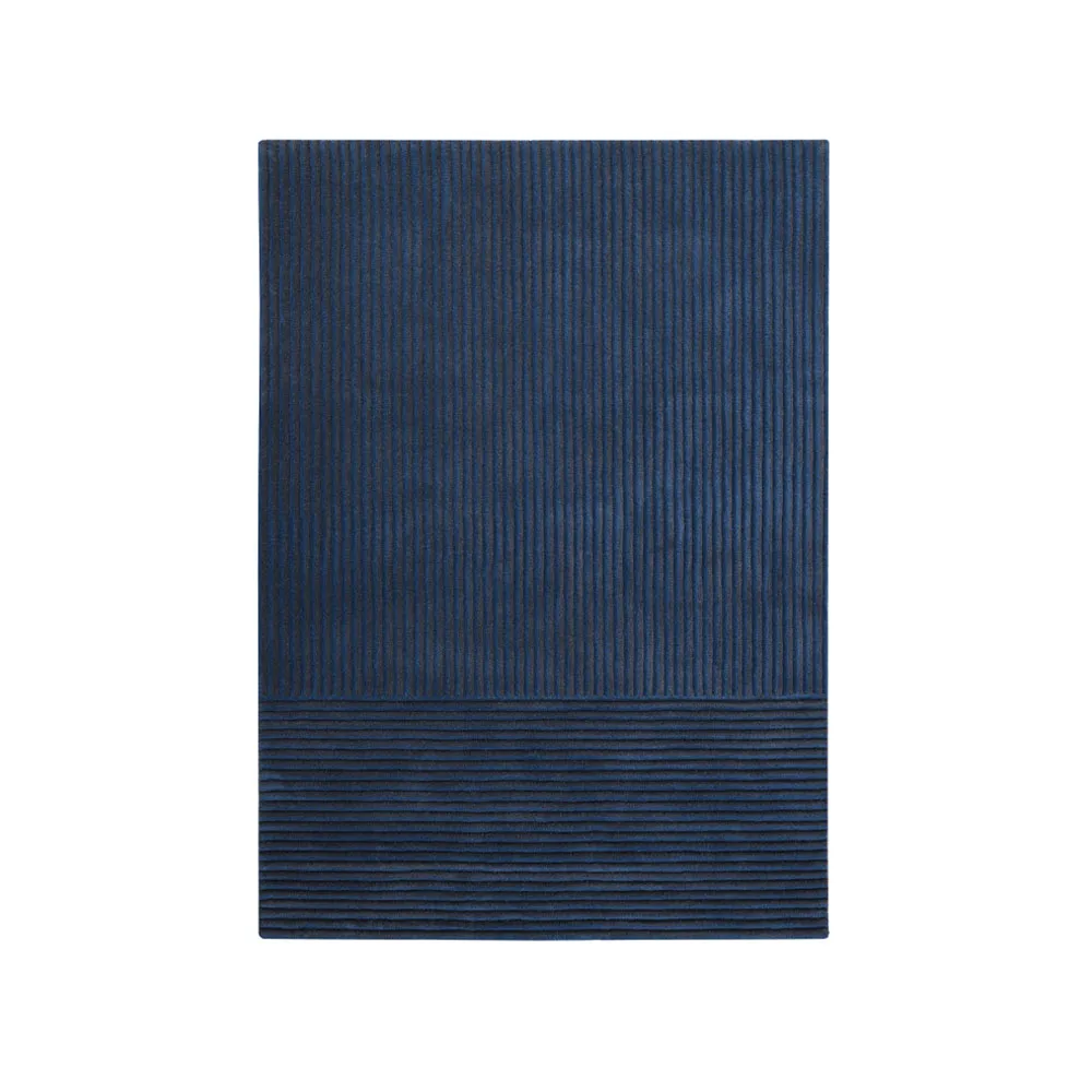 Dunes Straight rug, Blue, 200x300 cm Kateha