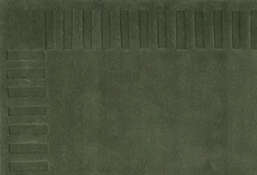 Lea original wool rug - Green-18, 170x240 cm - Kateha