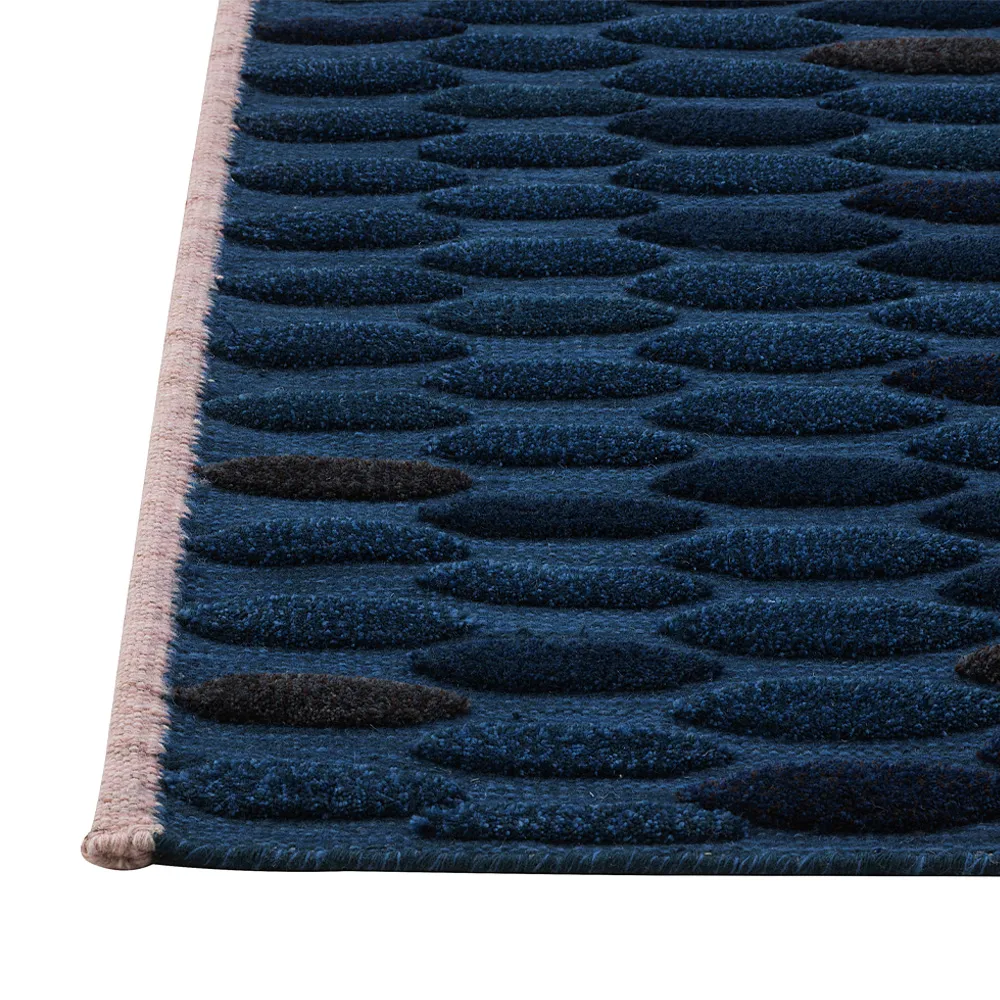 Pond Flossa rug, Midnight, 170x240 cm Kateha