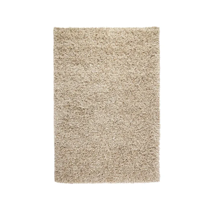 Shaggy rug - White/beige, 170x240 cm - Kateha