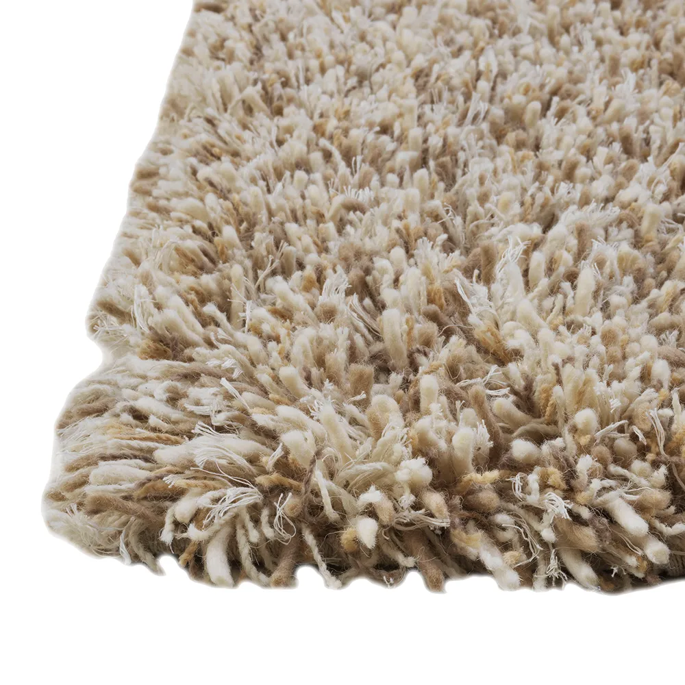 Shaggy rug, White/beige, 200x300 cm Kateha