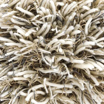 Shaggy rug - White/grey, 200x300 cm - Kateha