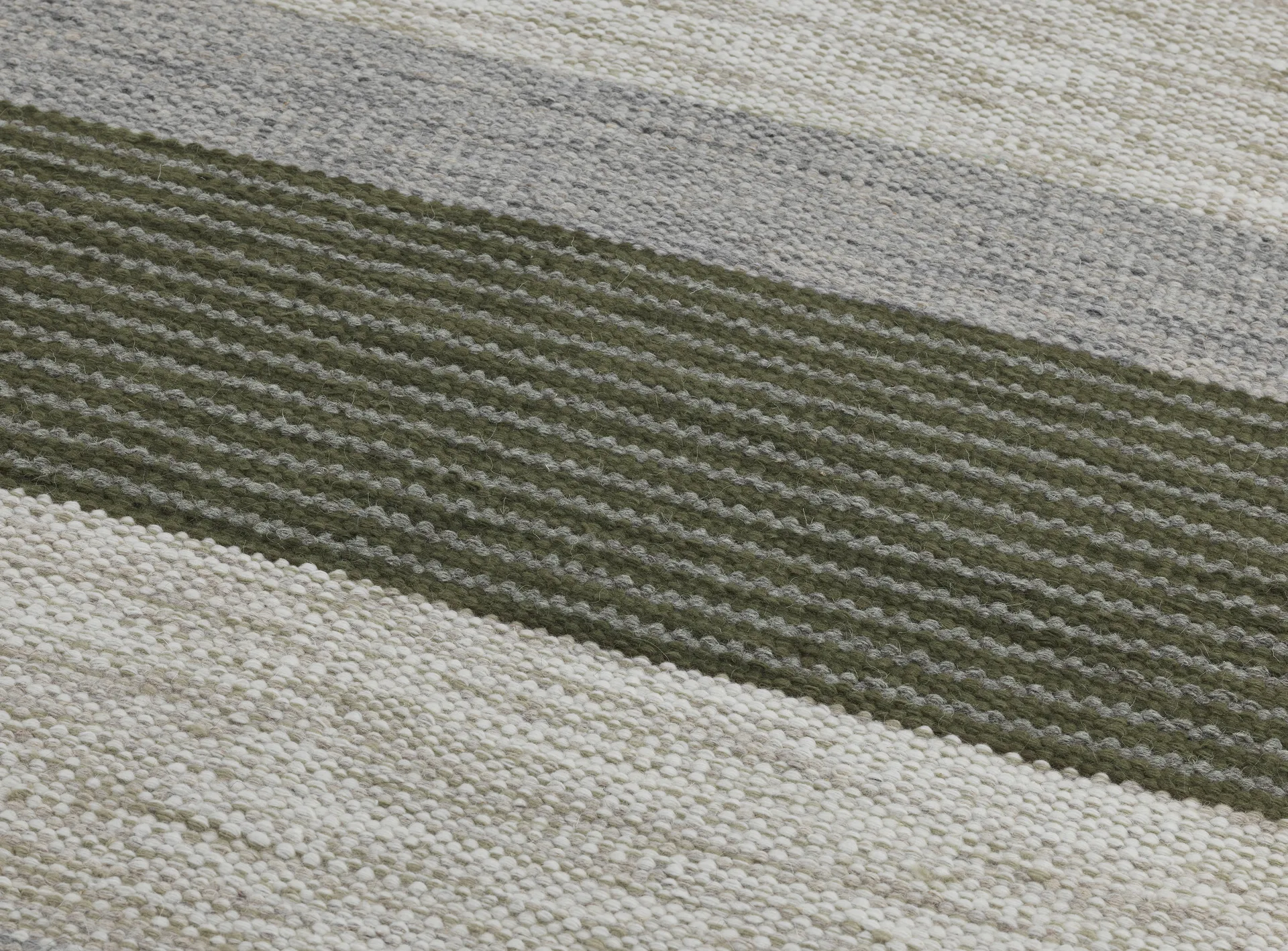 Terreno hallway rug, Green, 80x250 cm Kateha