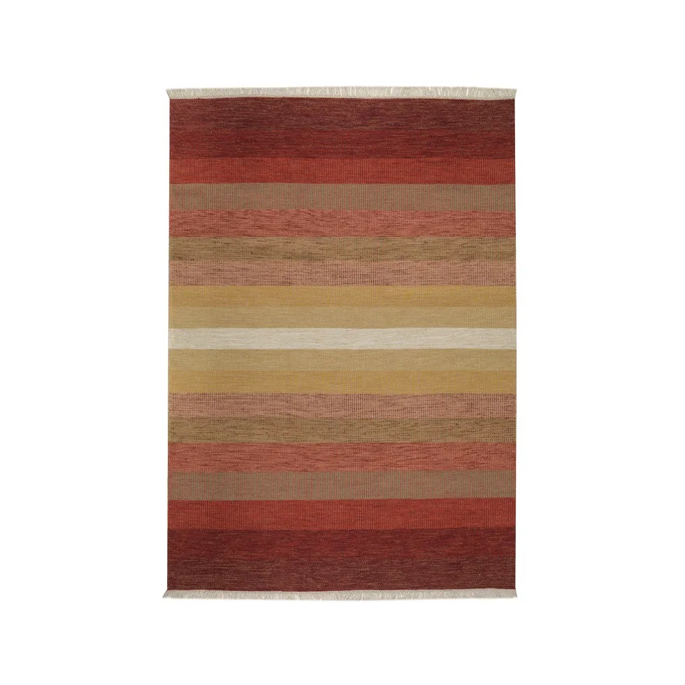 Tofta wave rug, Red, 170x240 cm Kateha
