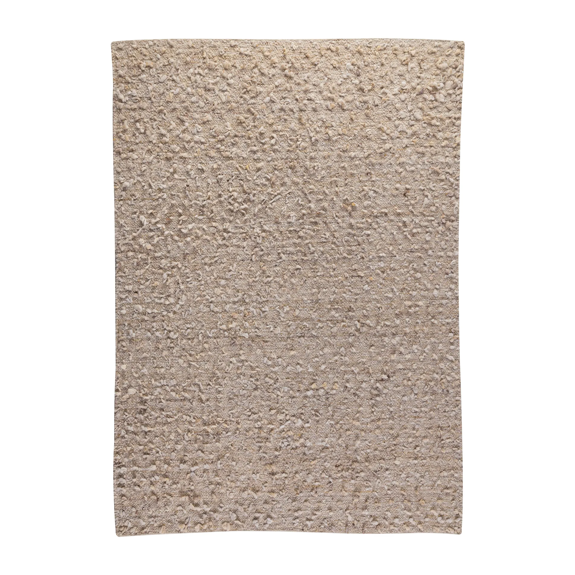 Woolly rug, White 170x240 cm Kateha