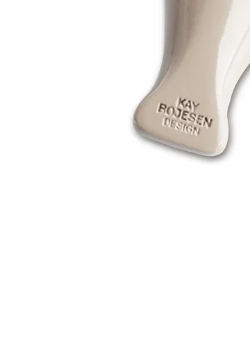 Kay Bojesen bird keyring - Sand, natural leather - Kay Bojesen Denmark