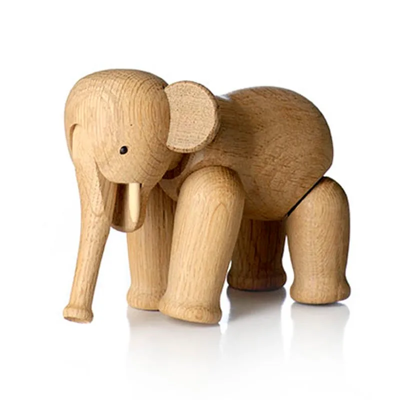 Kay Bojesen elephant small, Oak Kay Bojesen Denmark