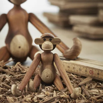 Kay Bojesen monkey mini - Teak-limba tree - Kay Bojesen Denmark