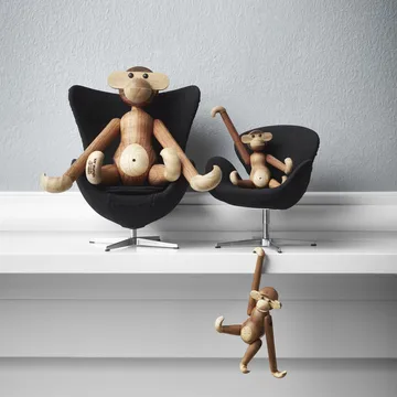 Kay Bojesen monkey mini - Teak-limba tree - Kay Bojesen Denmark