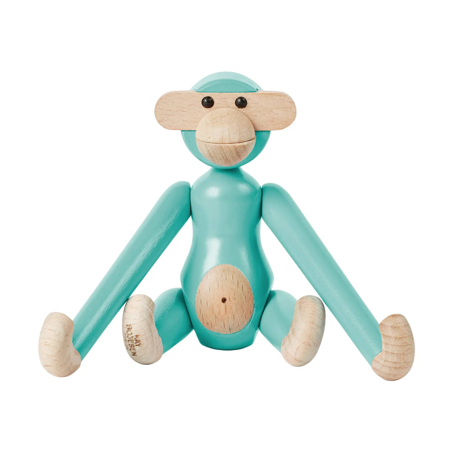 Kay Bojesen monkey mini, Turquoise Kay Bojesen Denmark