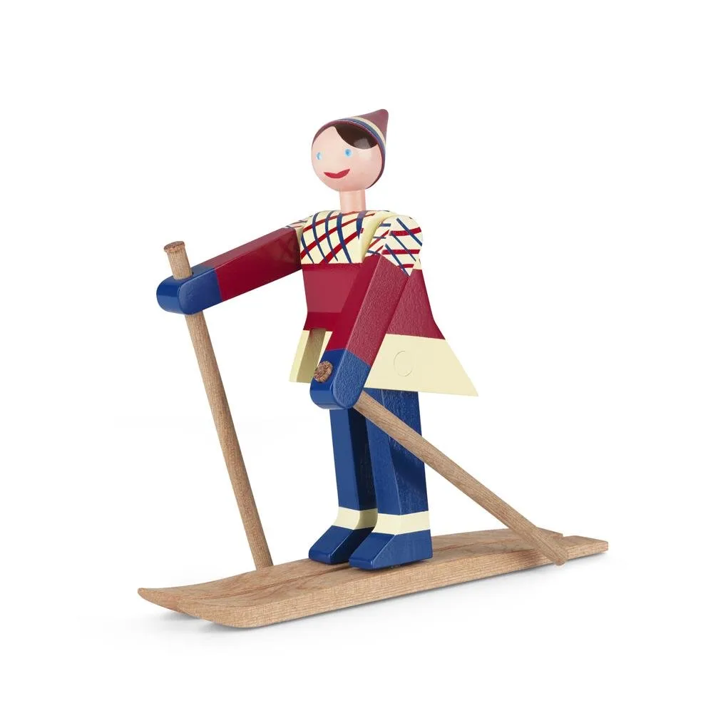 Kay Bojesen skier, Datti (red) Kay Bojesen Denmark