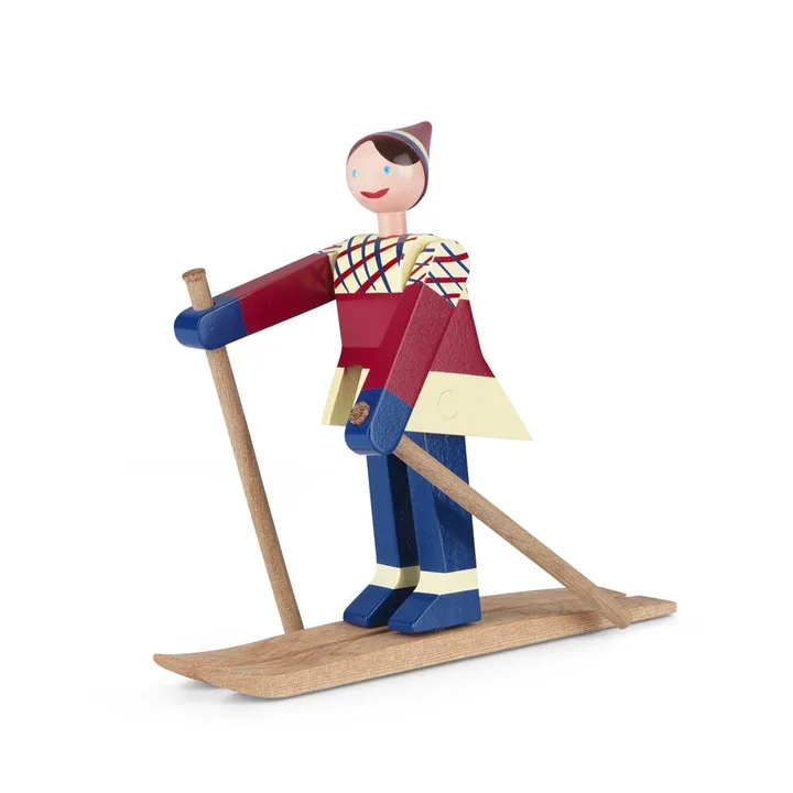 Kay Bojesen skier - Datti (red) - Kay Bojesen Denmark