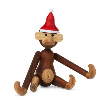 Small monkey with Christmas hat - Kay Bojesen Denmark