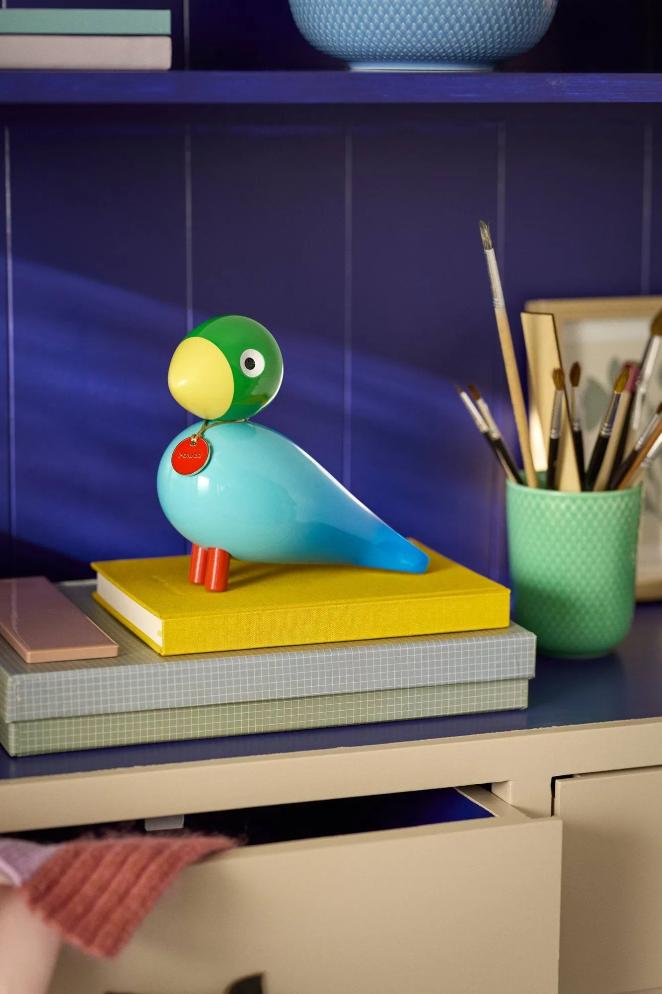 Story bird, Blue Kay Bojesen Denmark