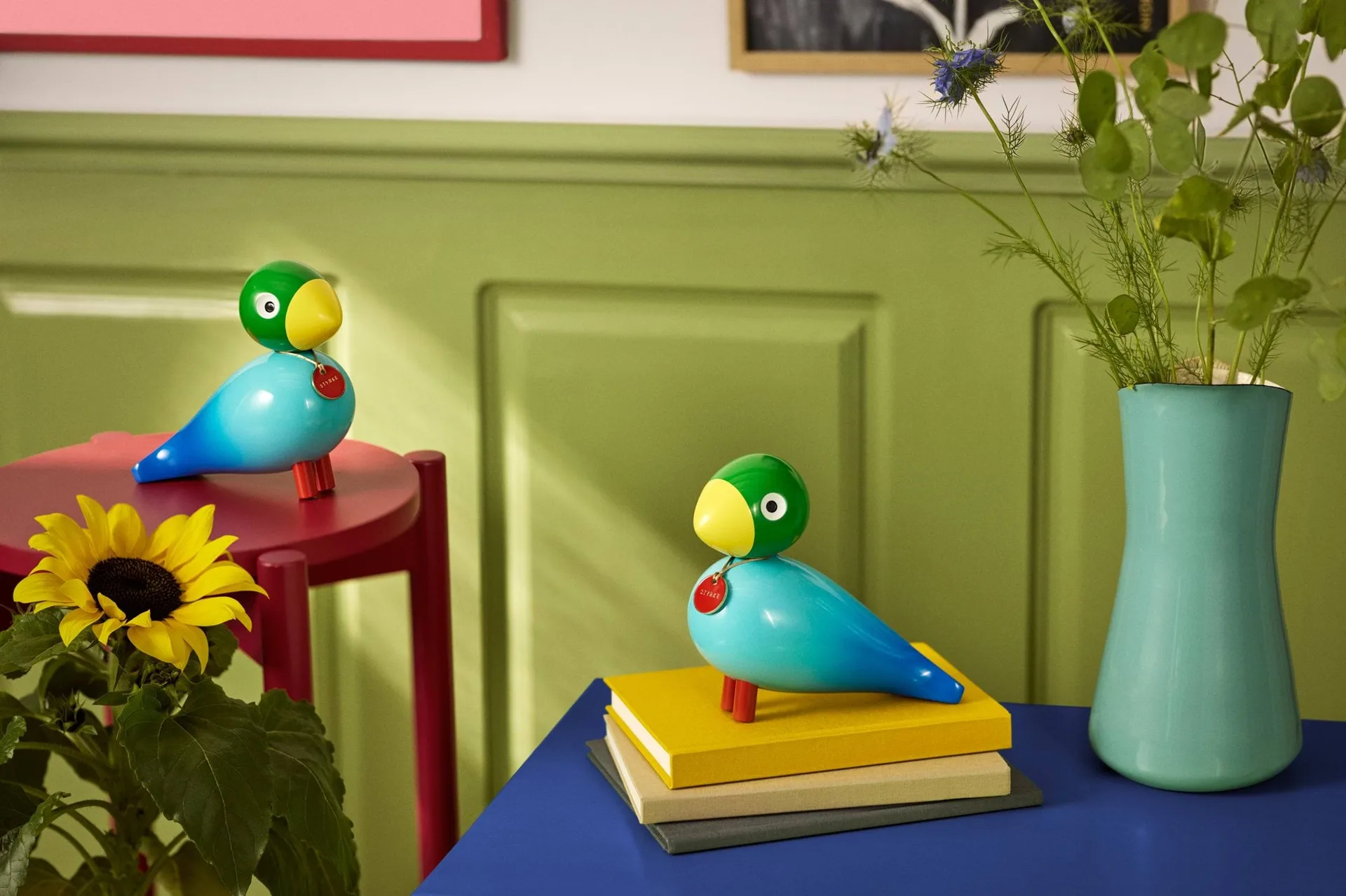 Story bird, Blue Kay Bojesen Denmark