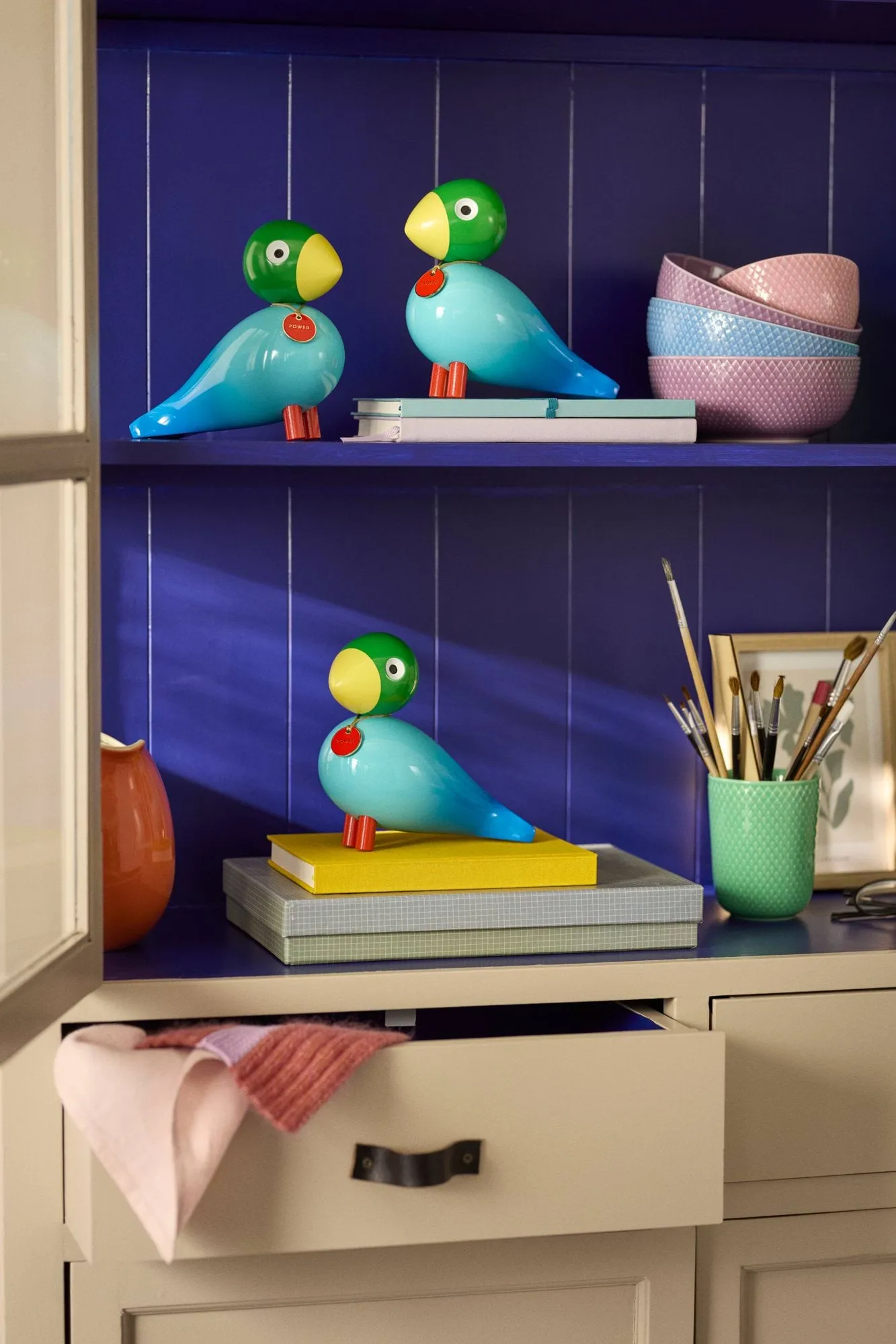 Story bird, Blue Kay Bojesen Denmark
